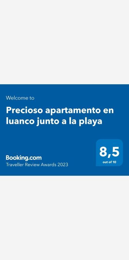 Precioso Apartamento En Luanco Junto A La Playa מראה חיצוני תמונה