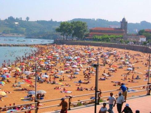 Precioso Apartamento En Luanco Junto A La Playa מראה חיצוני תמונה